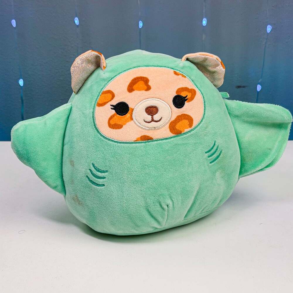 Squishmallows Reginald the Corgi Dragon Costume 8" Green Plush Kellytoy